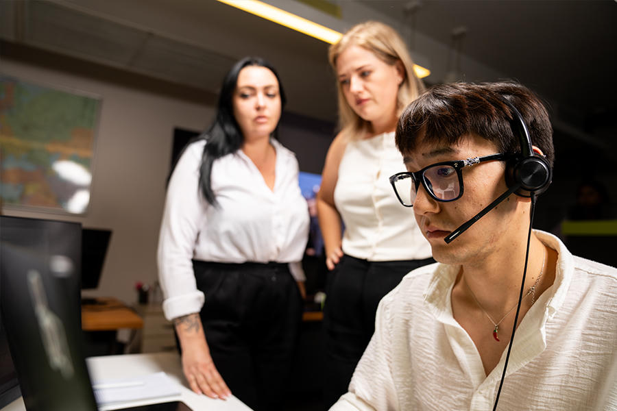 Precise Coordination in a Tragic Incident